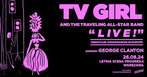 TV GIRL + George Clanton / 26.08.24 / Letnia Scena Progresji, Warszawa ...