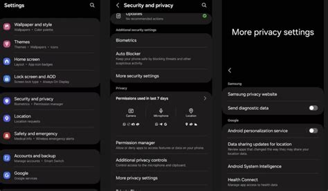 Android Turn This Off Setting Privacy 的图像结果