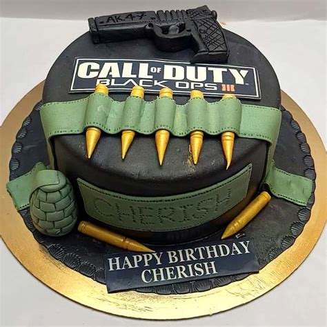 Call Of Duty Theme Cake Online | Just Bake