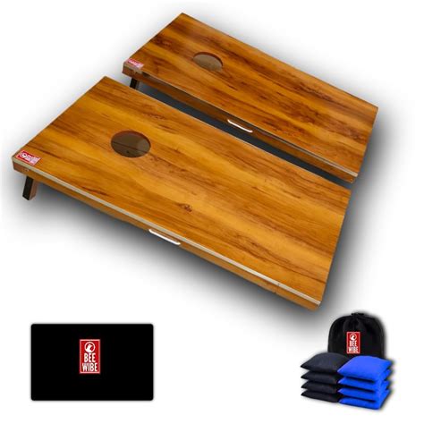Beewibe Classic Cornhole Board Game Kit – Available in 4'x2' Size ...
