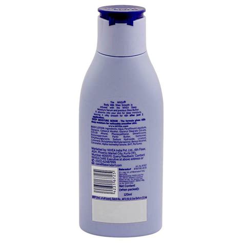 Nivea Shea Smooth Milk Body Lotion, 120 ml Price, Uses, Side Effects ...
