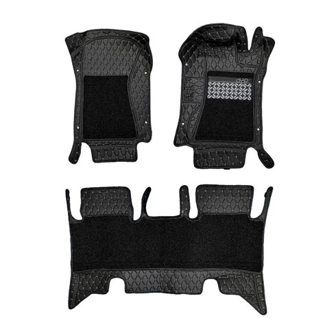 7D Car Mats for Punch - Black Color
