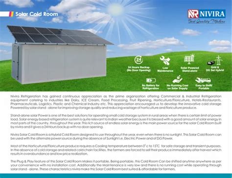 Image result for Solar Power Cold Room Design