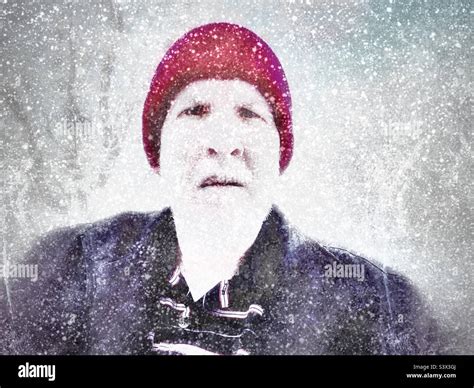Digital snowfall smartphone stock photos and images - Alamy