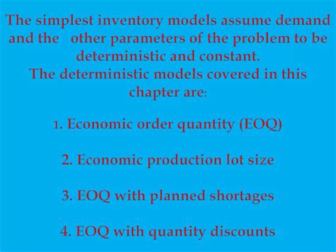 Image result for Inventory Management Models