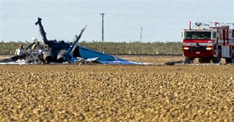 Pilot ejects safely in fighter jet crash southwest of Fresno
