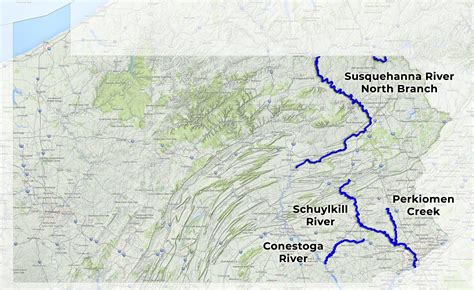 Susquehanna River Map Location