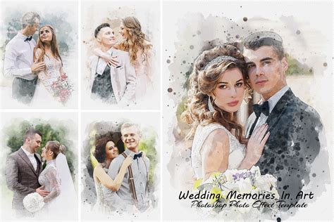Photoshop Action - Design Your Wedding Memories in Art