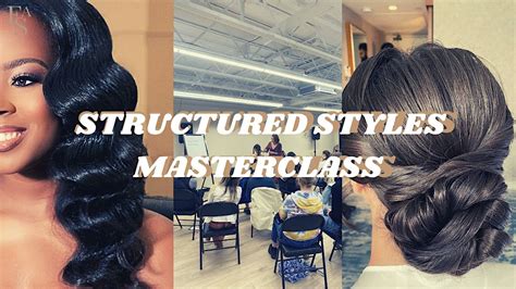 Structured Wedding Hairstyles DEMO + HANDS ON Masterclass | LEARN 2 ...
