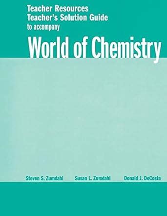 Woc Teacher Sol Gde 2e : Zumdahl: Amazon.in: Books