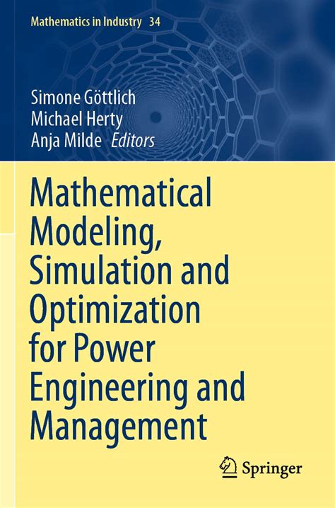 Buy Mathematical Modeling, Simulation and Optimization for Power ...