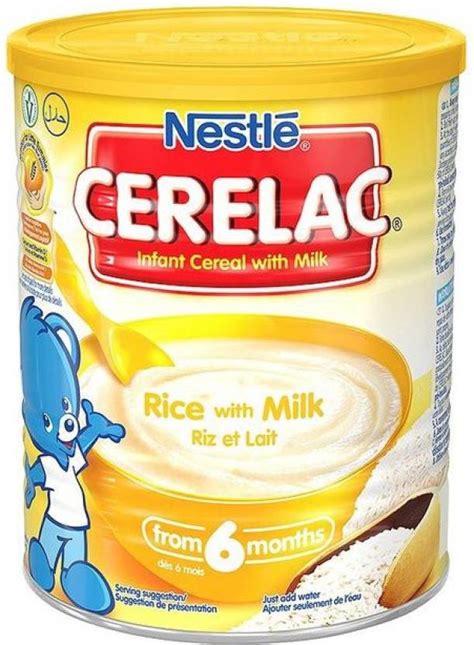 Nestle Cerelac Cerelac Baby Food Rice With Milk Cereal 400g Cereal ...
