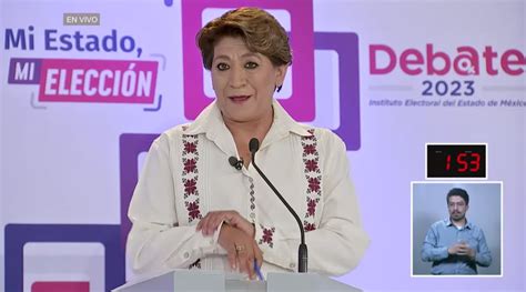 Hecho en México: Delfina Gómez presume su guayabera en el segundo ...