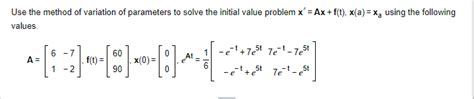 Image result for Variation of Parameters Solved Examples