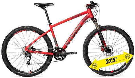 Buy Btwin by Decathlon ROCKRIDER 540 RED MTB CYCLE 700C T ain Cycle(27 ...