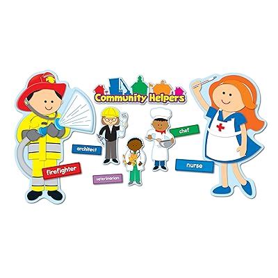 Carson Dellosa Community Helpers Bulletin Board Set India | Ubuy