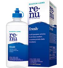 Cleaning Soft Contact Lenses - renu fresh Multi-Purpose Solution ...