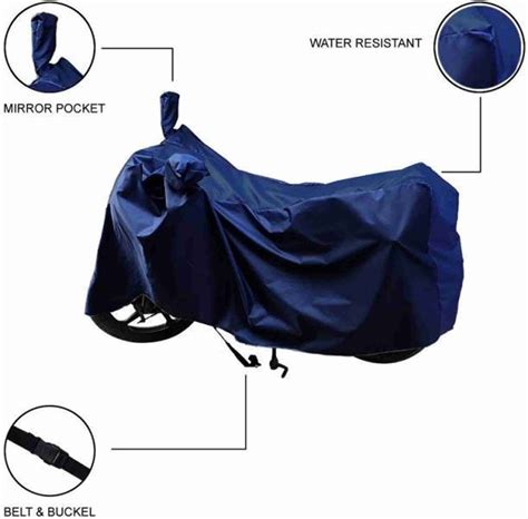 RAAMKM Two Wheeler Cover for TVS, Bajaj, Hero, Honda, KTM Price in ...