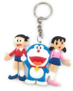Key Era Doremon Nobita Shizuka Cartoon Single Side Keyring Key Chain ...