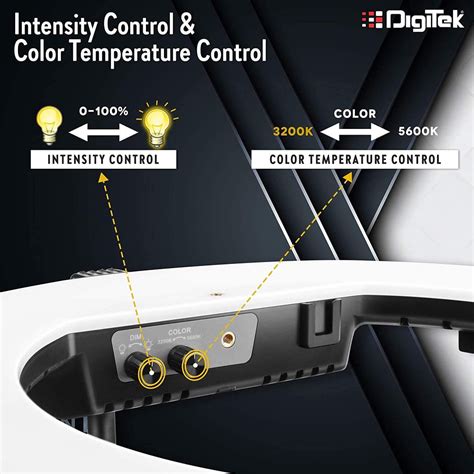 Buy Digitek 18 Inch Ring Light with Stand DRL-18HC9 Online