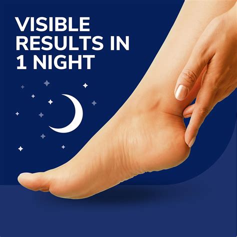 Dr. Scholl’s Rough, Dry Foot Renewal Ultra – Tratamiento nocturno con crema para pies durante la ...
