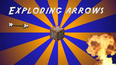 Exploding Arrow Command Minecraft 的图像结果