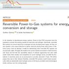 Reversible Power-to-Gas Systems for energy conversion and storage ...