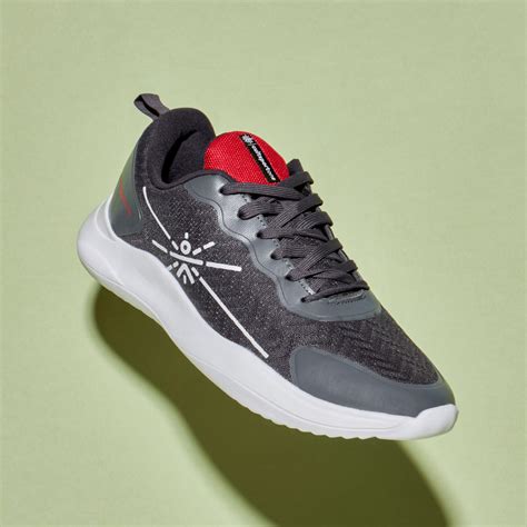 Buy cult Lope Men Running Shoes - Grey/Red Online in India | Cult Store