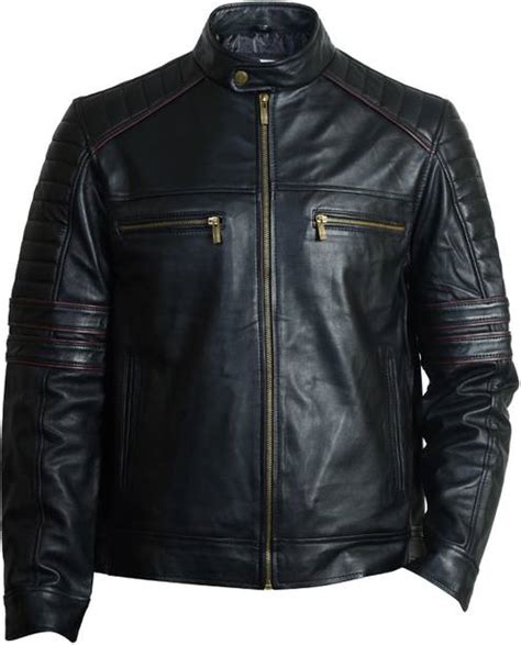 Black Leather Jacket - Buy Black Leather Jacket online at Best Prices ...