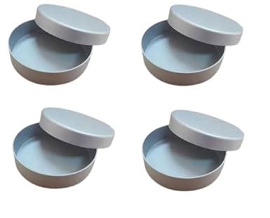Aluminium Petri Dish or Moisture Dish for Laboratory Pack of 4 (3 ...