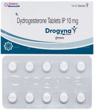 Drogyna Tablet 10 - Uses, Side Effects, Dosage, Price | Truemeds