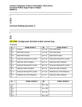 Image result for Decision Maker App Tutorial