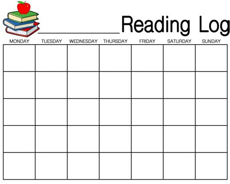 Image result for Reading Chart Print Out