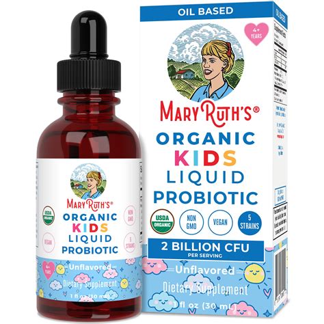 Liquid Probiotics for Kids & Children – MaryRuth Organics