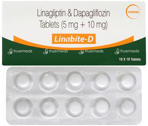 Linabite D Tablet 10 - Uses, Side Effects, Dosage, Price | Truemeds