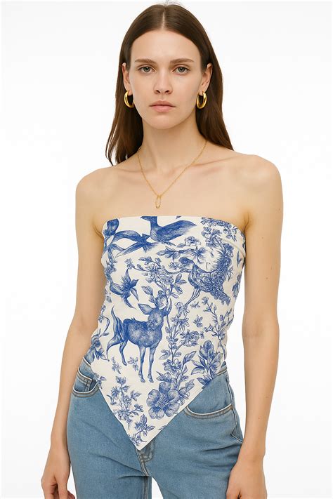 Asian Scarf top – Hermyne