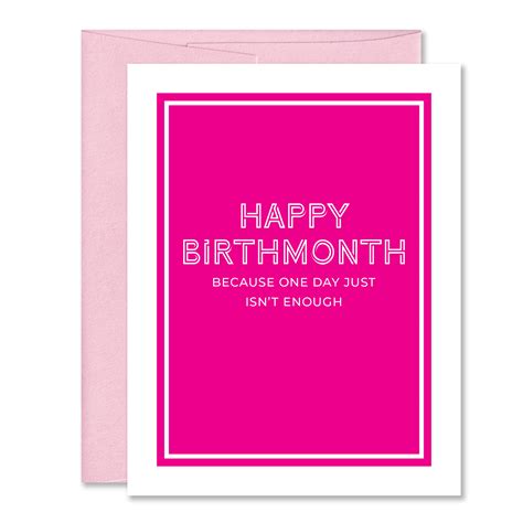Birthmonth Happy Birthday Card – Jones Street Press