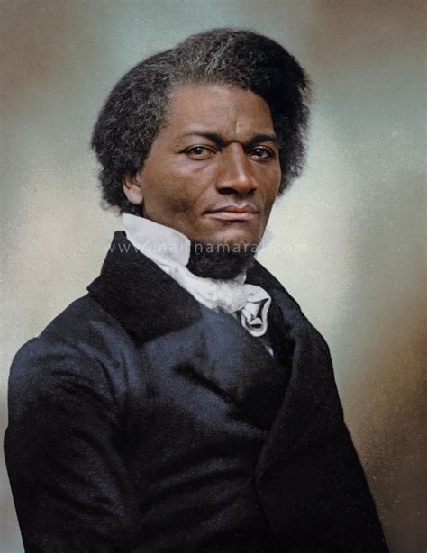 Frederick Douglass, leader in the abolitionist movement and an early ...