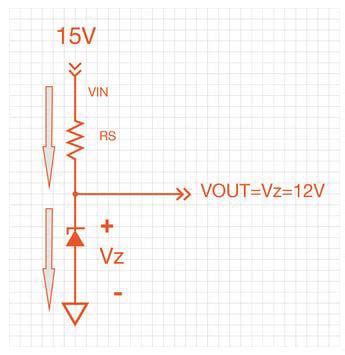 Zener Diode Regulator with Transistor Current Buffers