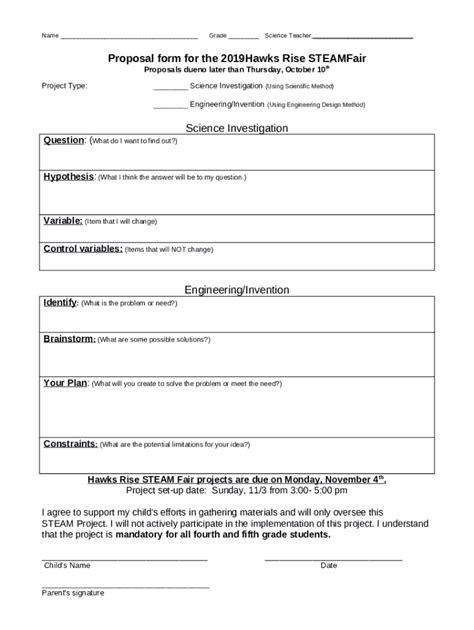 Image result for Science Project Proposal