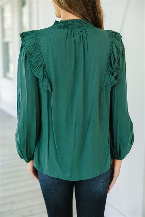 Now's The Time Olive Green Blouse | Olive green blouse, Green blouse ...