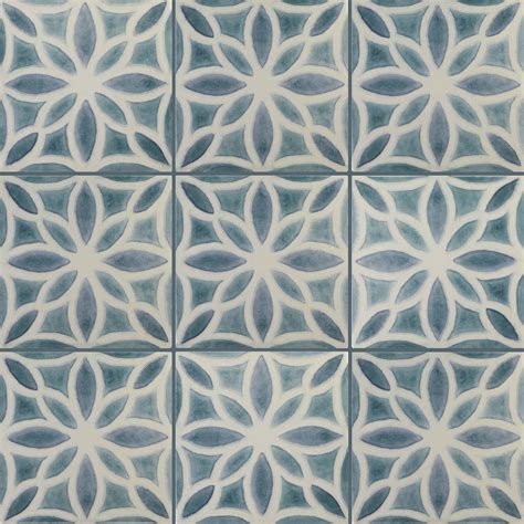 Magnolia Bleu High Gloss Porcelain Tile | Porcelain tile, Floor decor ...