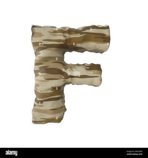 Camouflage english alphabets font texture - 3D Render Stock Photo - Alamy