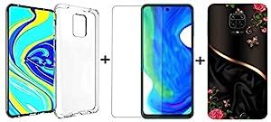 AC ADITI CREATIONS Printed with Transparent Back Cover N Tempered Glass ...