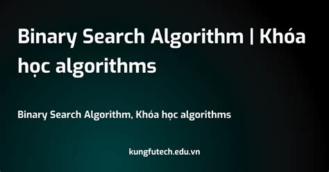 Binary search algorithm Binary Search Tutorial 的图像结果