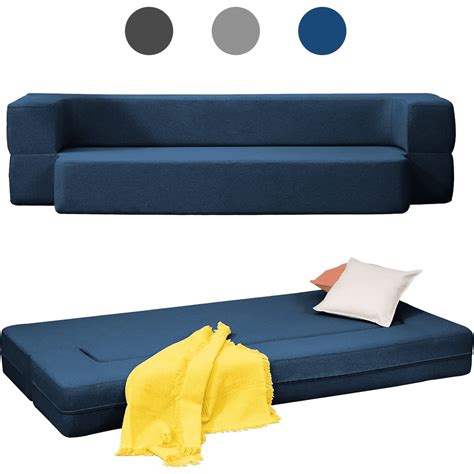 dxynlzq 2-in-1 Convertible Queen Couch Bed Folding Floor Sofa Bed Fold ...