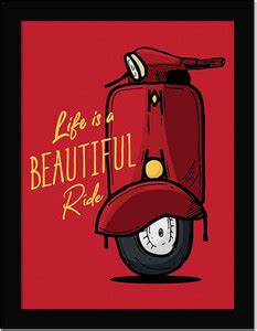 Rainbow Arts Motivational Quotes Framed Painting/Poster Synthetic Wood ...