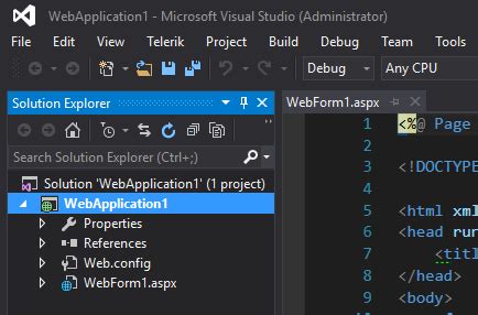 Image result for C# Create aspx Web Form