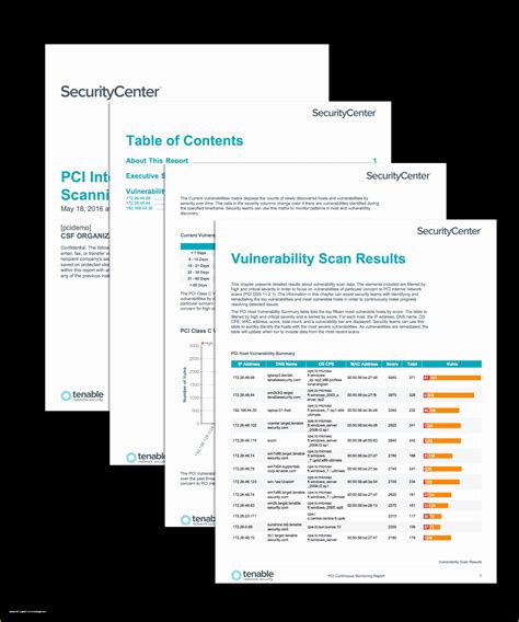 Pci Compliance Policy Templates Free Of Pci Internal Vulnerability ...