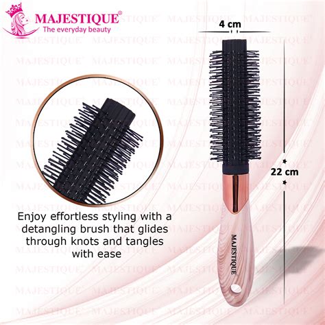 Buy Majestique Roller Hair Brush - Bio-Friendly for Blow Drying & Hair ...